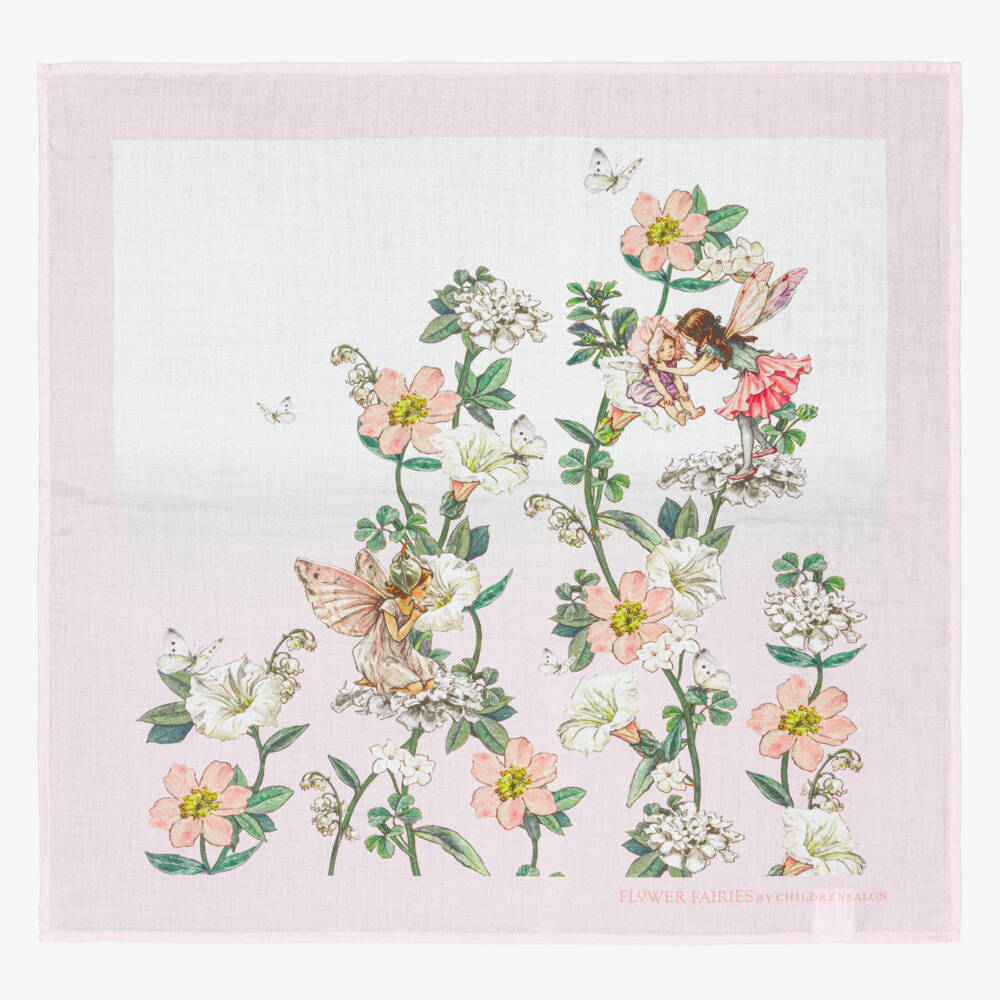 Flower Fairies™ by Childrensalon-Girls Pink Cotton Muslin Set | Childrensalon Outlet