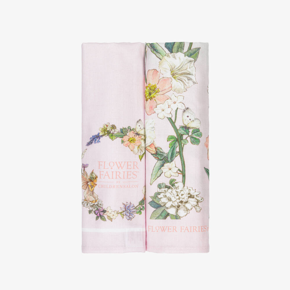 Flower Fairies™ by Childrensalon-Girls Pink Cotton Muslin Set | Childrensalon Outlet