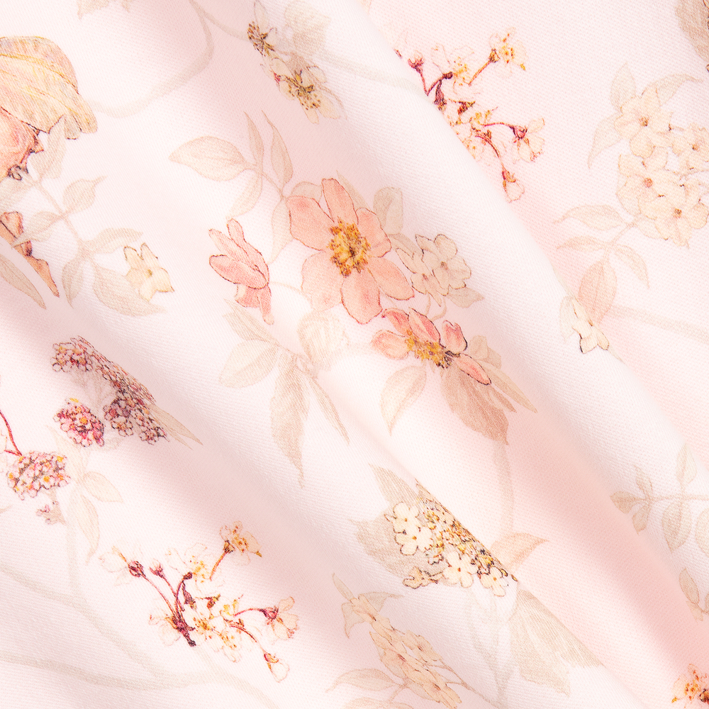 فلاور فيريز باي تشلدرن صالون-قميص نوم قطن لون زهري للبنات | Childrensalon Outlet