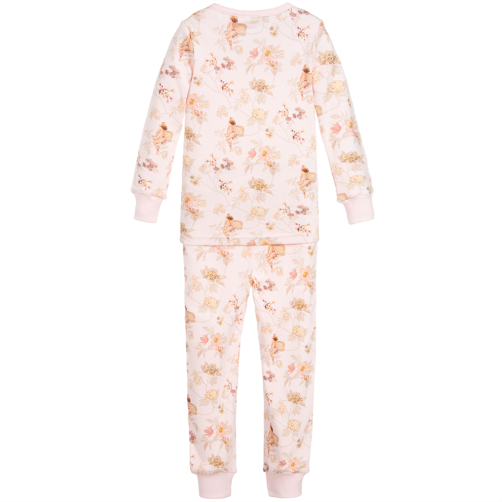 فلاور فيريز باي تشلدرن صالون-بيجاما قطن لون زهري للبنات | Childrensalon Outlet