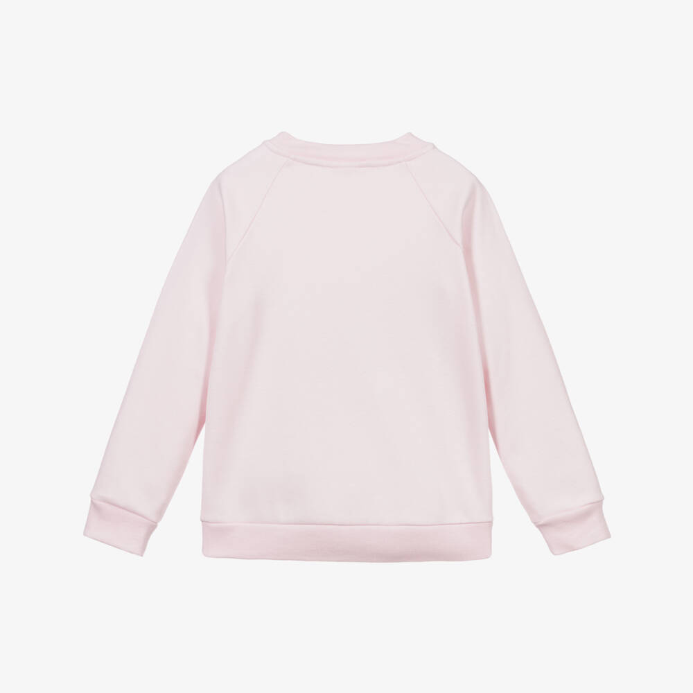 Flower Fairies™ by Childrensalon-Girls Pink Cotton Sweatshirt | Childrensalon Outlet
