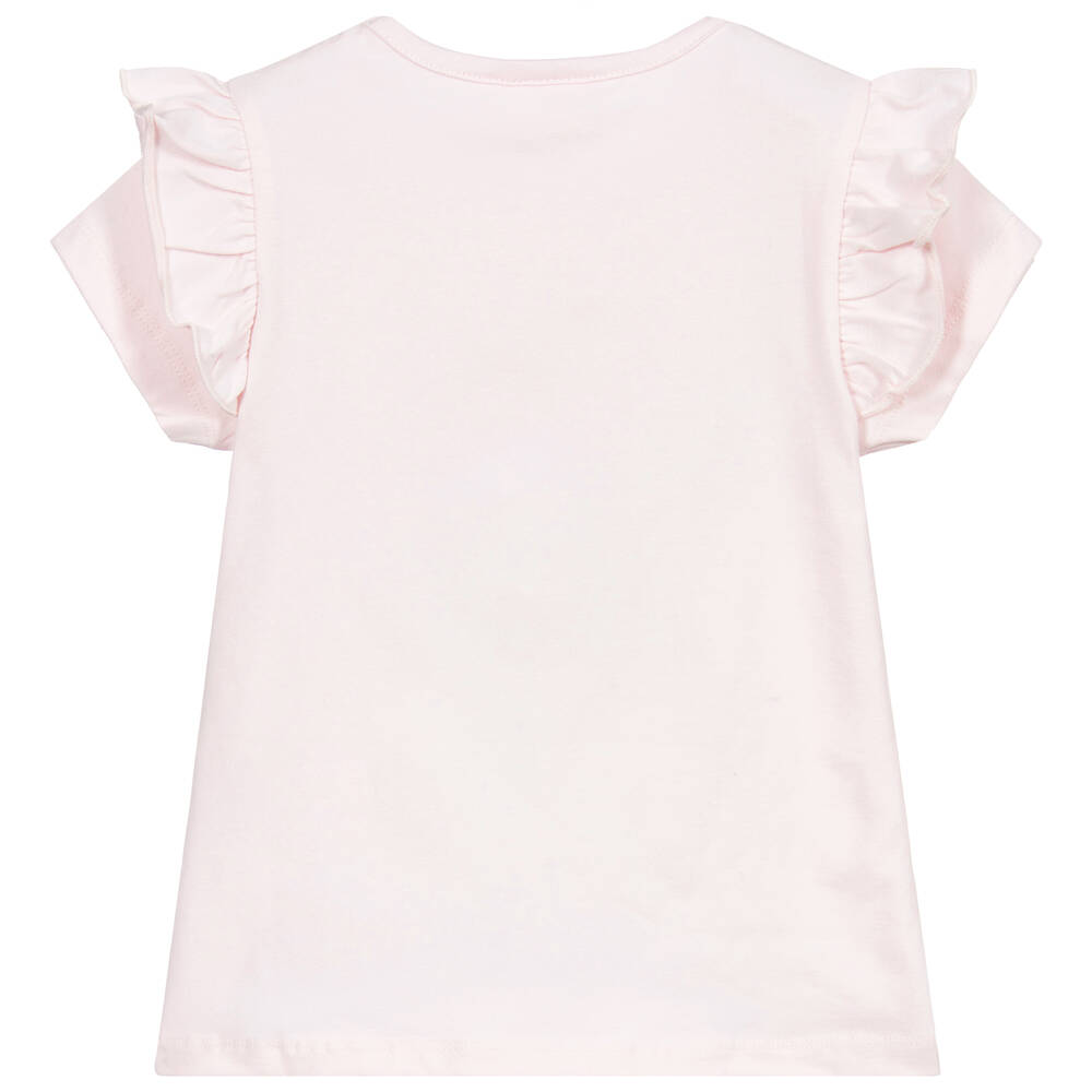 Flower Fairies™ by Childrensalon-تيشيرت قطن جيرسي لون زهري للبنات | Childrensalon Outlet