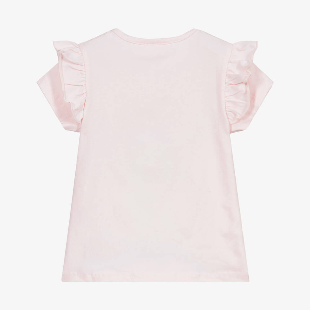 Flower Fairies™ by Childrensalon-تيشيرت قطن جيرسي لون زهري للبنات | Childrensalon Outlet