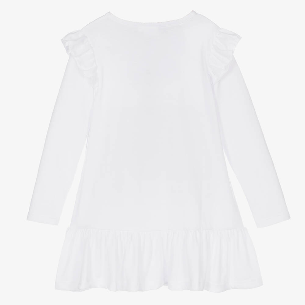 فلاور فيريز باي تشلدرن صالون-قميص نوم لون أبيض للبنات | Childrensalon Outlet