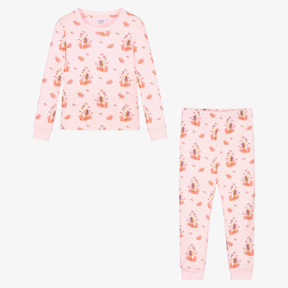 Flower Fairies™ by Childrensalon-Pink Dreamy Cotton Nightwear for Girls | Childrensalon Outlet