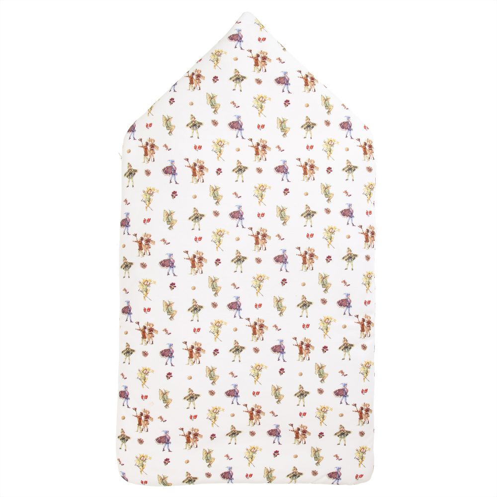 Flower Fairies™ by Childrensalon-White Cotton Baby Nest (90cm) | Childrensalon Outlet