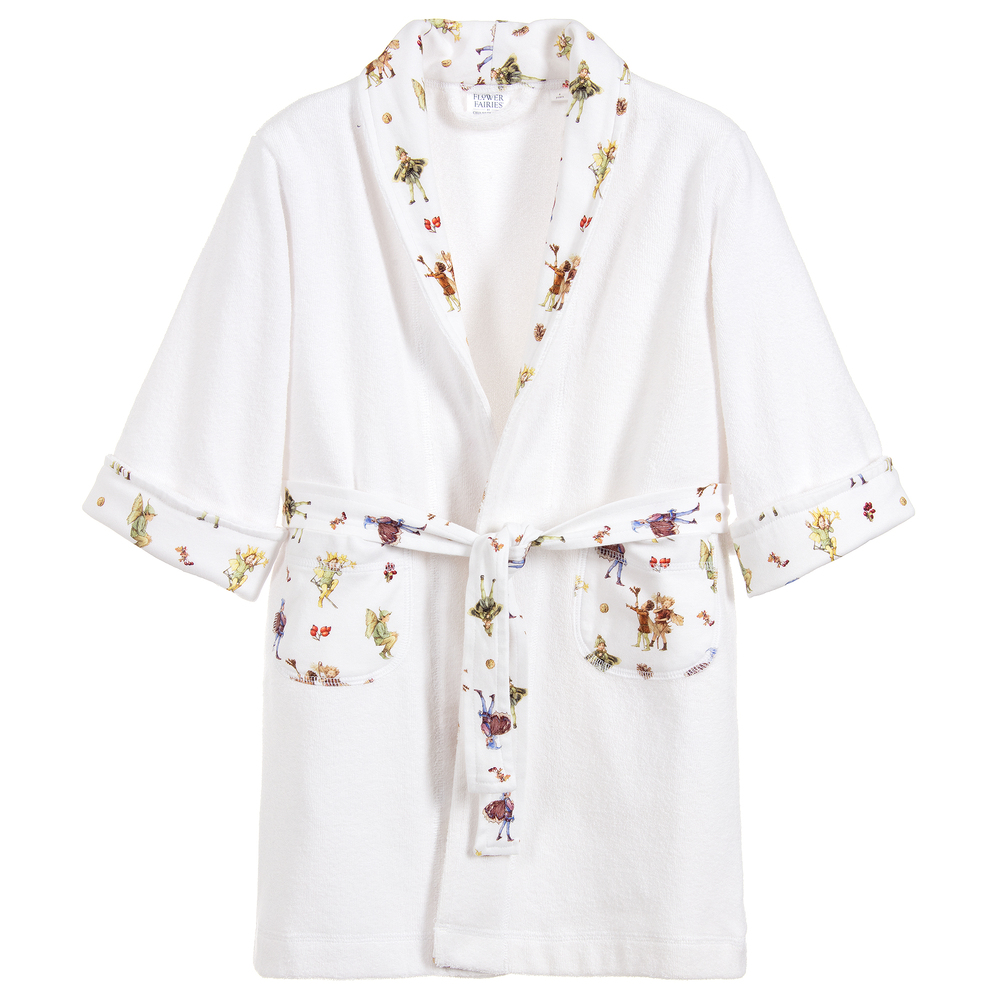 Flower Fairies™ by Childrensalon - Peignoir blanc en coton  | Childrensalon