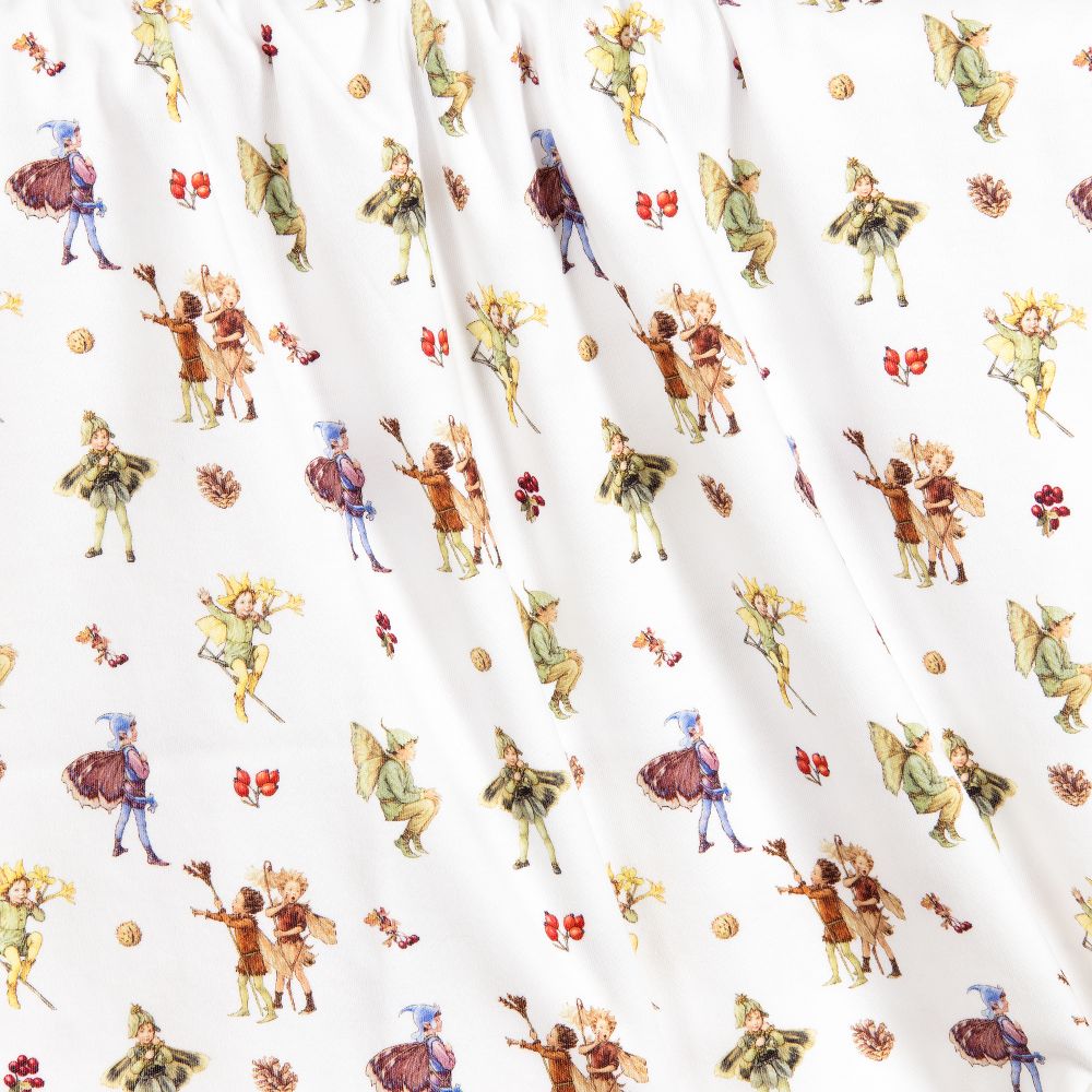 Flower Fairies™ by Childrensalon-White Cotton Blanket (70cm) | Childrensalon Outlet