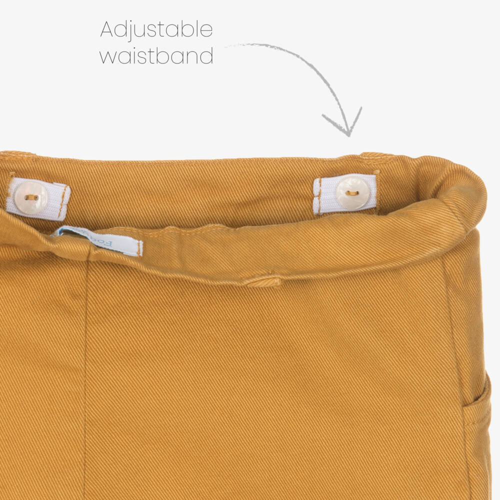 Foque-Boys Black & Yellow Shorts Ensemble | Childrensalon Outlet