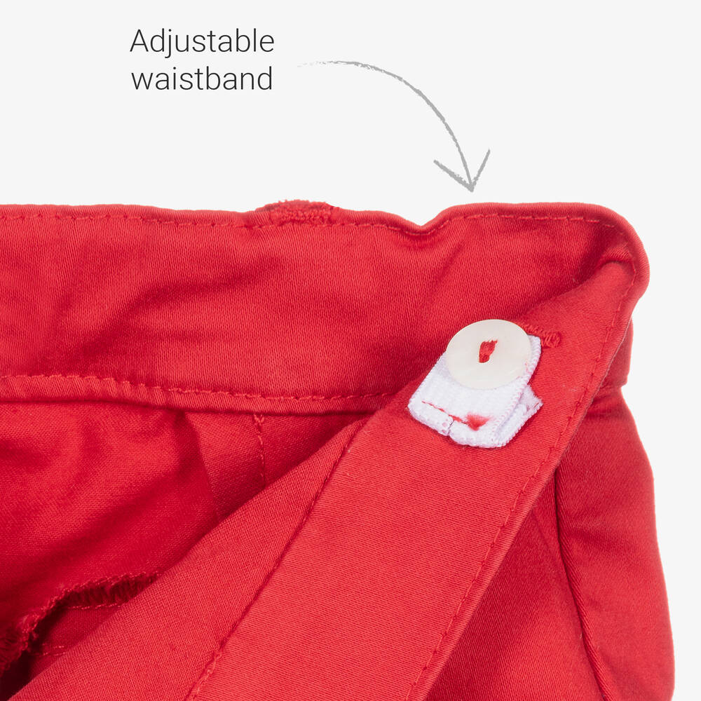 Foque-Boys Blue & Red Shorts Set | Childrensalon Outlet