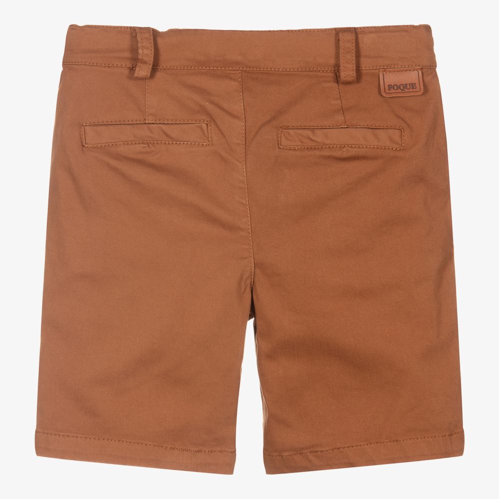Foque-شورت قطن لون بني للأولاد | Childrensalon Outlet