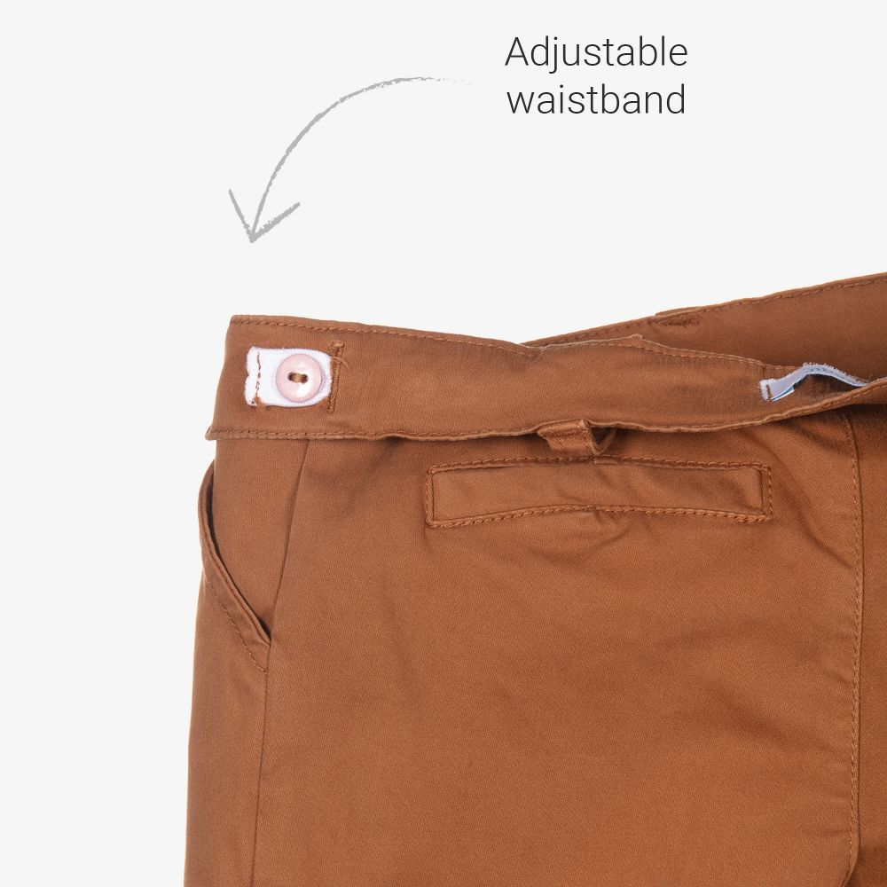 Foque-شورت قطن لون بني للأولاد | Childrensalon Outlet