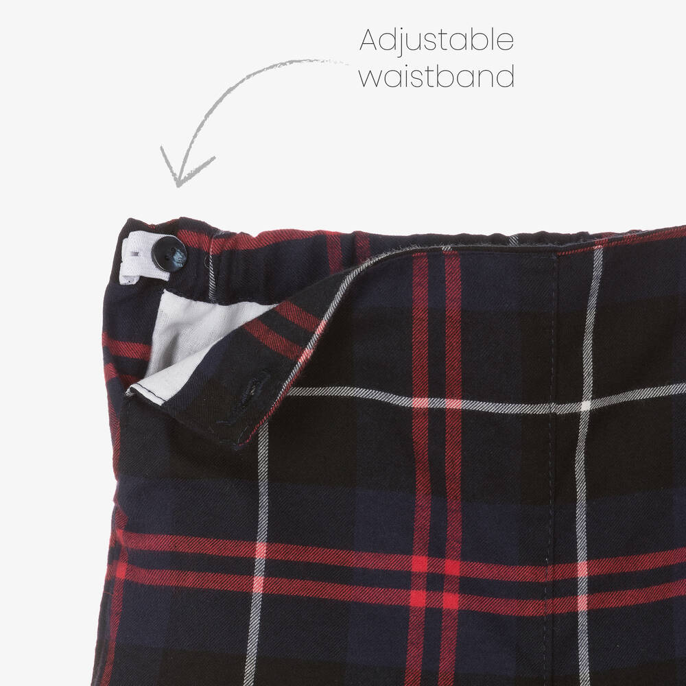 Foque-Boys Grey & Navy Blue Shorts Set | Childrensalon Outlet