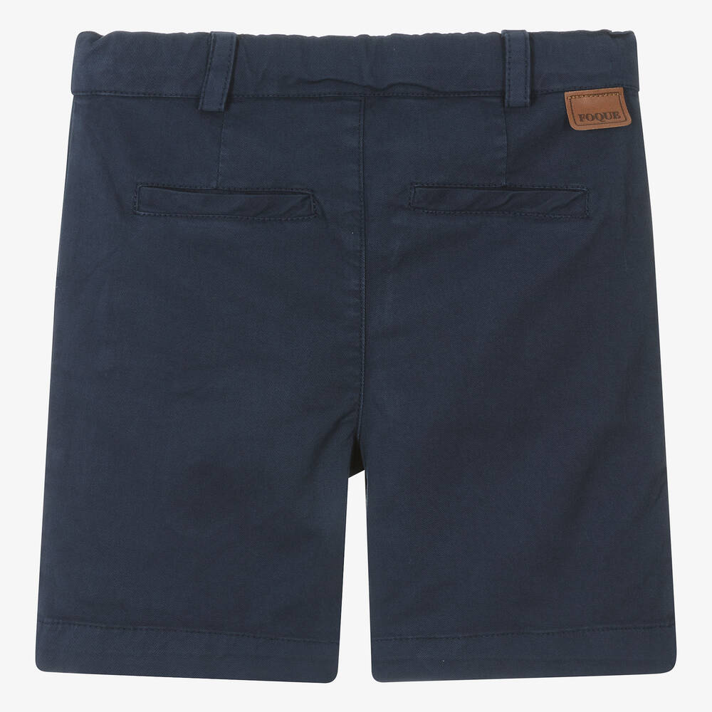 Foque-Синие хлопковые шорты для мальчиков | Childrensalon Outlet