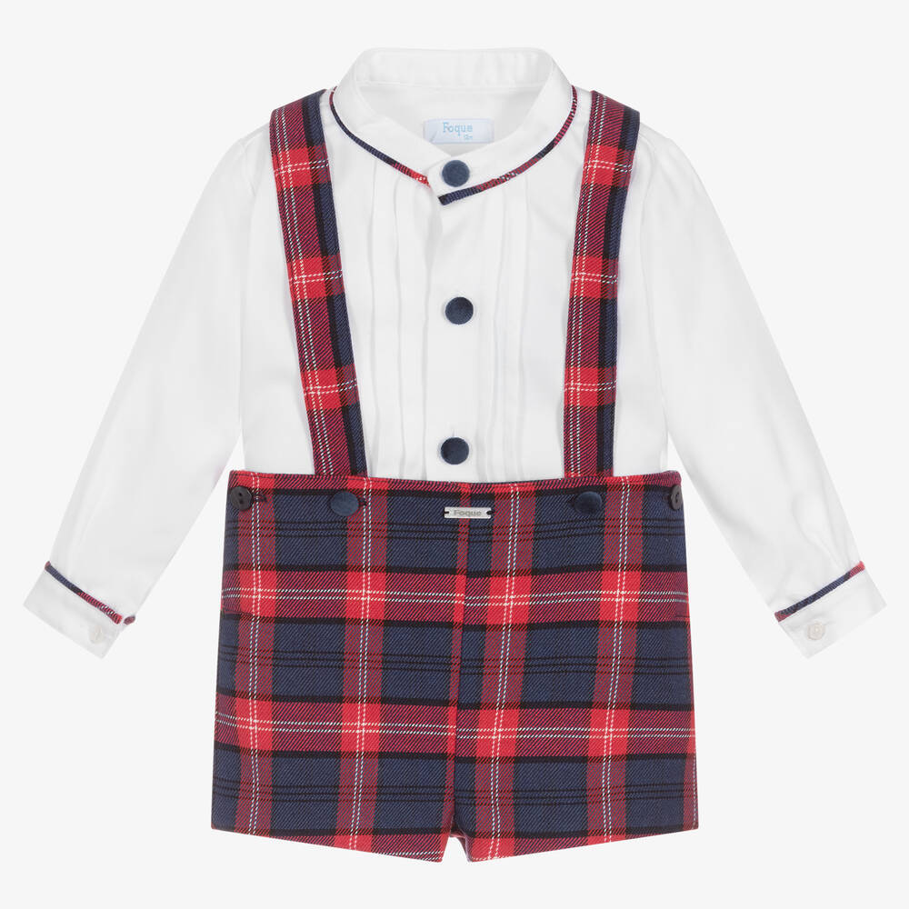 Foque - Рубашка и красные шорты | Childrensalon