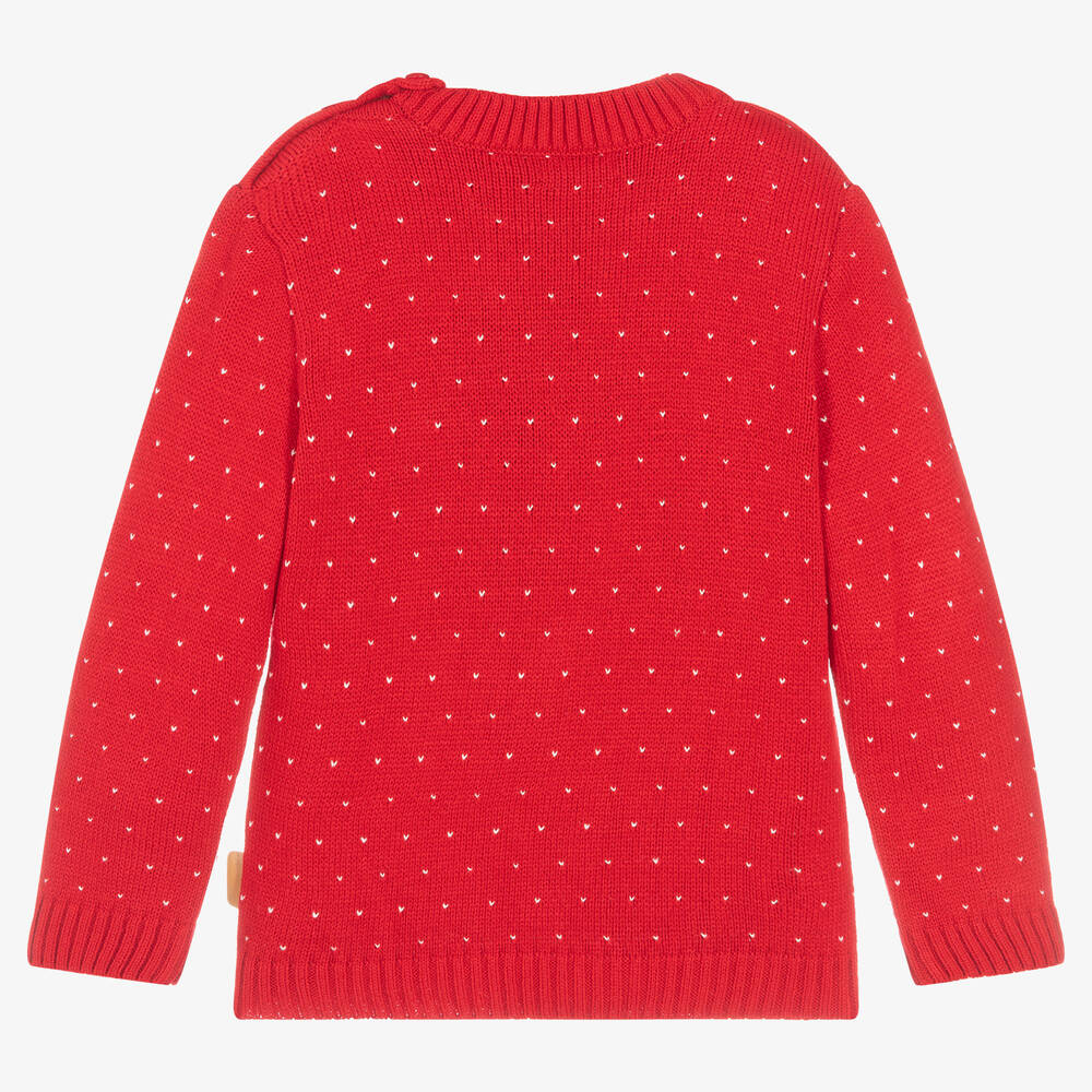 Foque-Красный свитер с оленями для мальчиков | Childrensalon Outlet