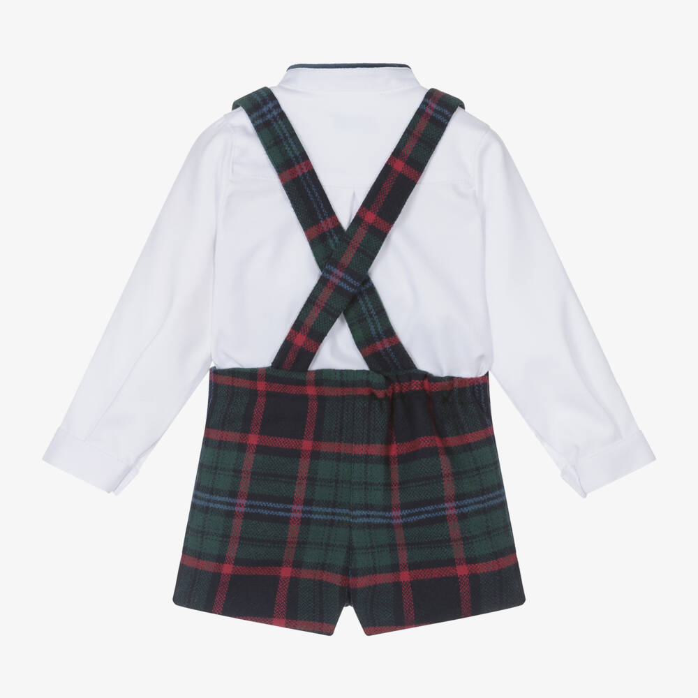 Foque-Boys Tartan Check Shorts Outfit | Childrensalon Outlet