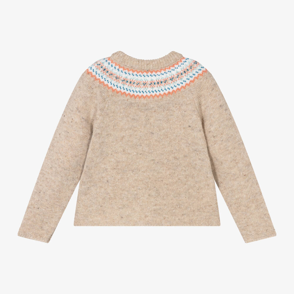 Foque-Boys Woollen Fair Isle Pullover | Childrensalon Outlet