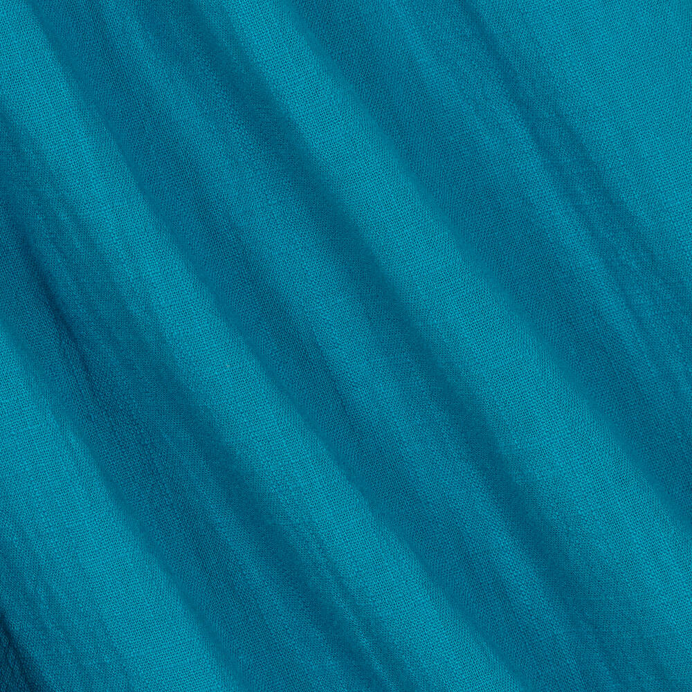 Foque-Girls Blue Cotton Lace Frill Dress | Childrensalon Outlet