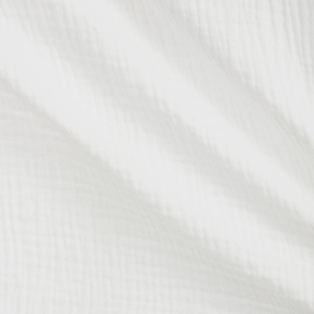 Foque-بلوز قطن و دانتيل لون عاجي | Childrensalon Outlet