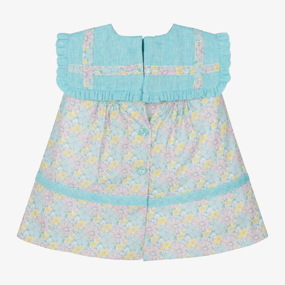 Foque-Платье с небесными цветами и оборками для девочек | Childrensalon Outlet