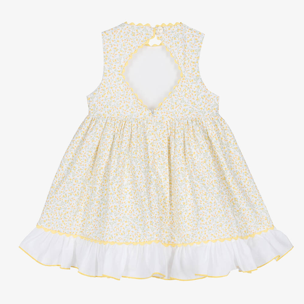 Foque-Платье из хлопка с цветочным узором для девочек | Childrensalon Outlet