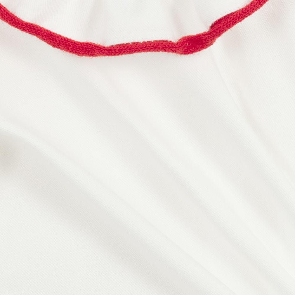 Foque-Girls White Polycotton Blouse  | Childrensalon Outlet