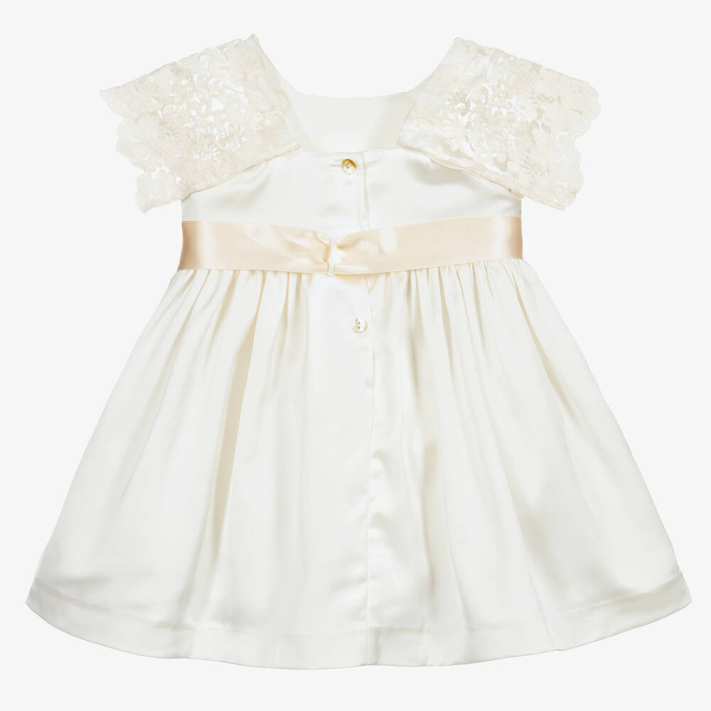 Foque-Ivory Ceremony Dress  | Childrensalon Outlet