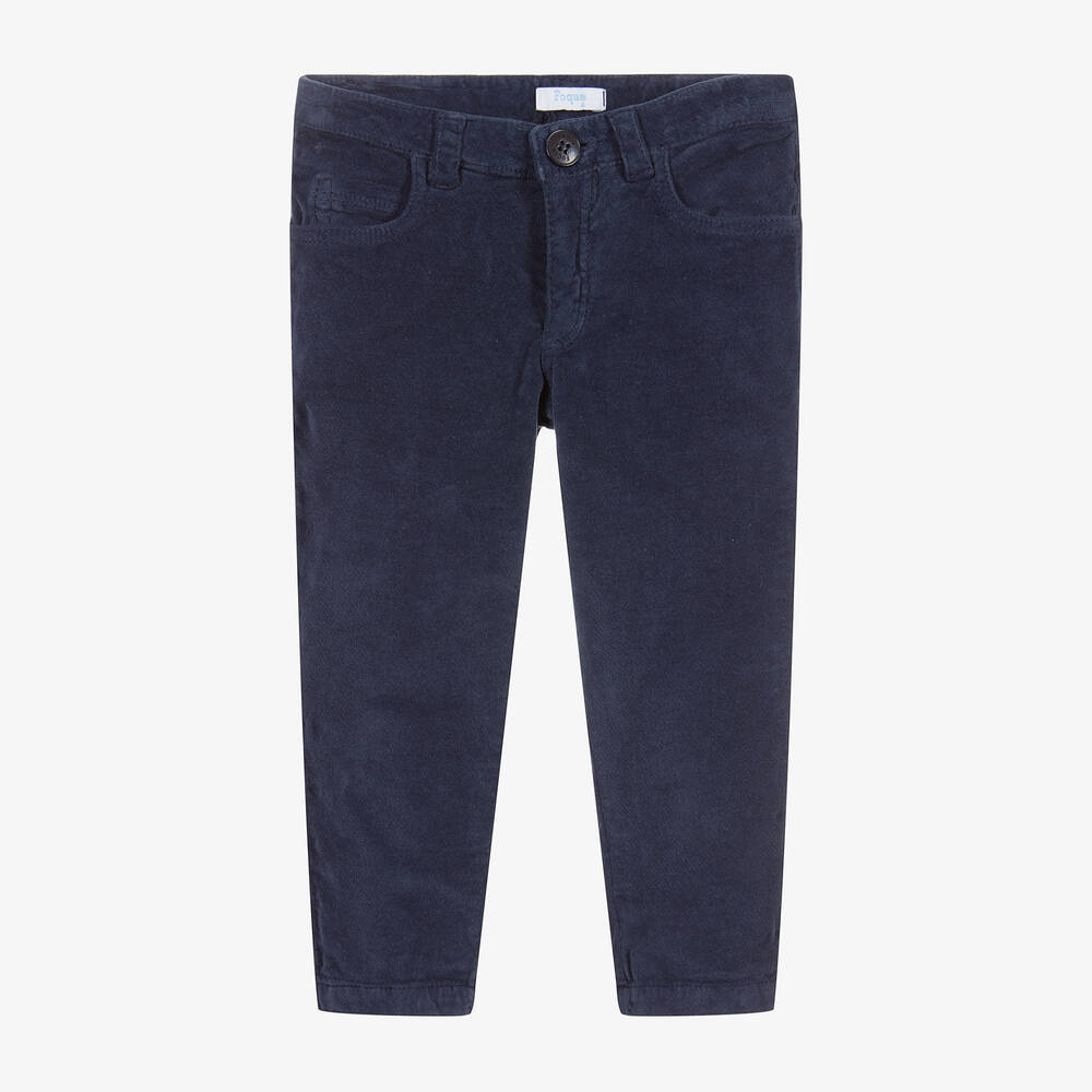 Foque - Темно-синие вельветовые брюки | Childrensalon