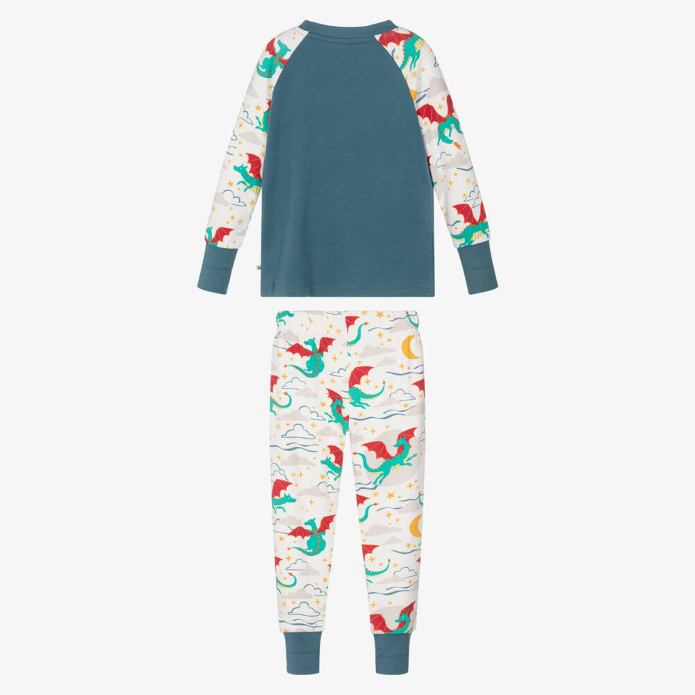 Frugi-Blue Dragon Pyjama | Childrensalon Outlet