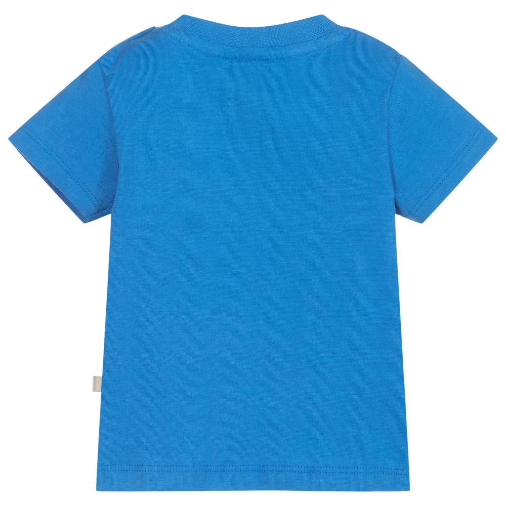 Frugi-Синяя футболка из органического хлопка | Childrensalon Outlet