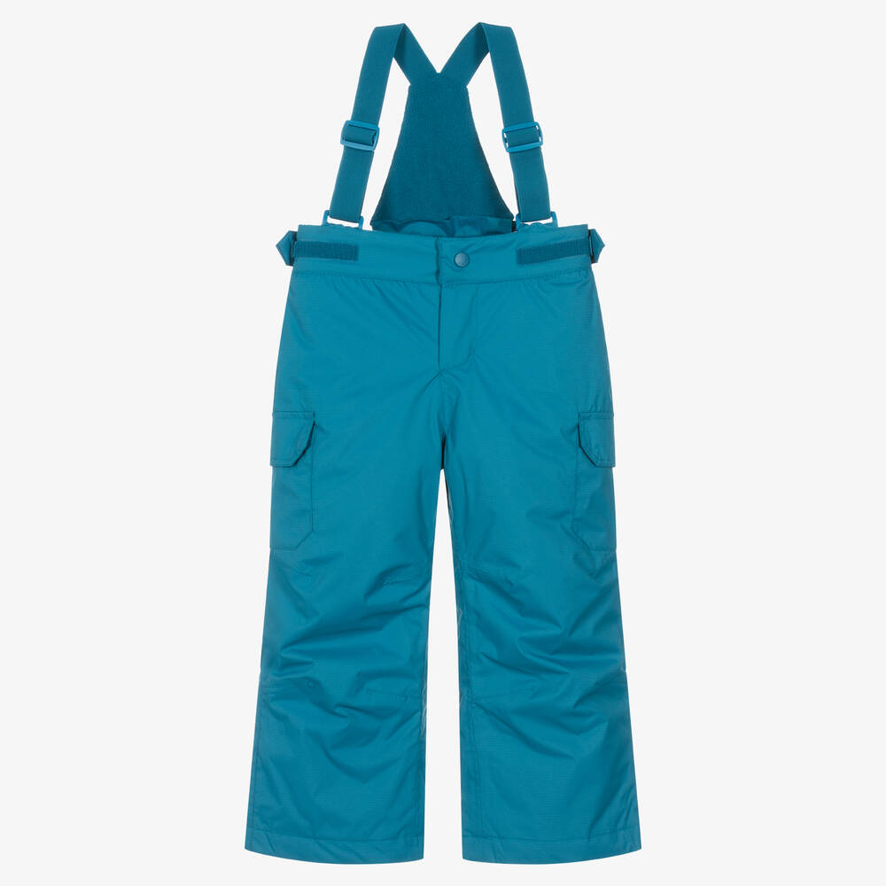 Frugi - Boys Blue Ski Salopettes | Childrensalon