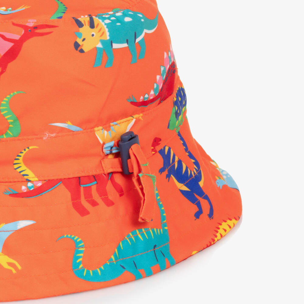 Frugi-Boys Bright Dino Adventure Hat | Childrensalon Outlet
