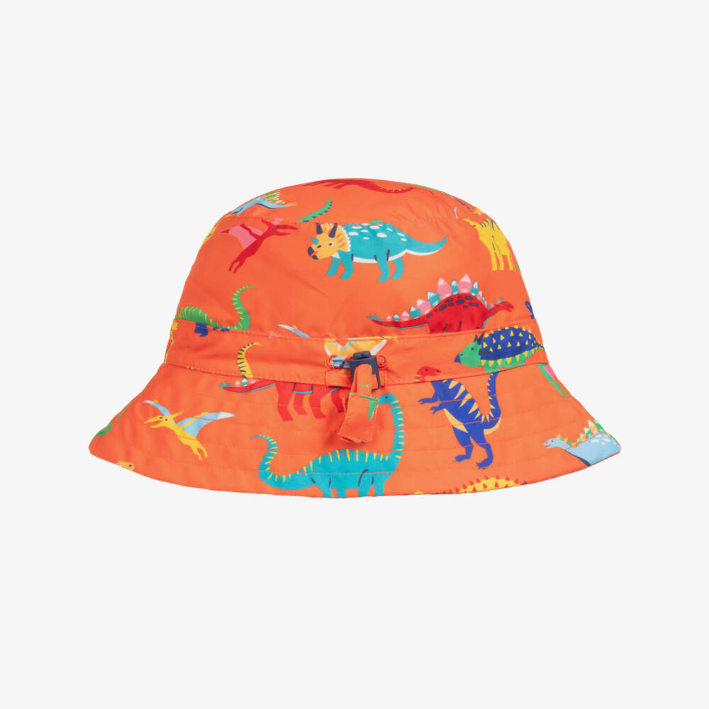 Frugi-Boys Bright Dino Adventure Hat | Childrensalon Outlet