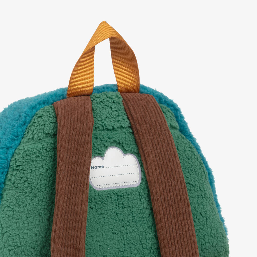 Frugi-Boys Brown Bear Fleece Backpack (30cm) | Childrensalon Outlet