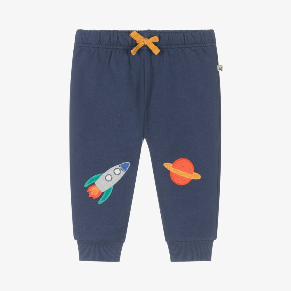 Frugi-Boys Cosmic Blue Adventure Trousers | Childrensalon Outlet