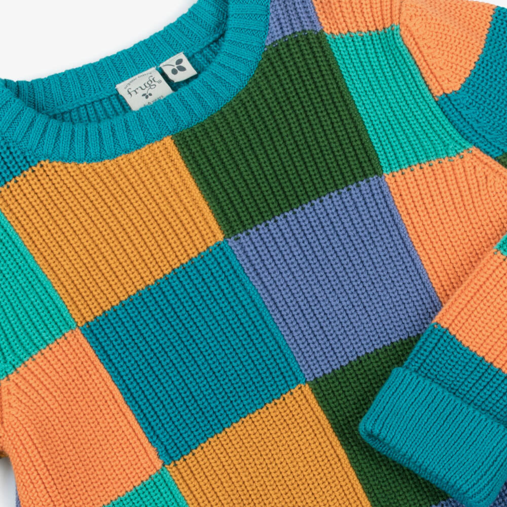 Frugi-Яркий свитер из органического хлопка для мальчиков | Childrensalon Outlet