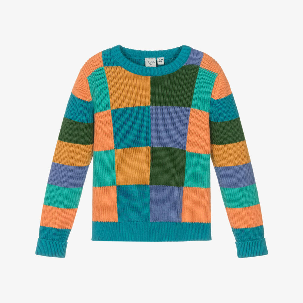 Frugi-Яркий свитер из органического хлопка для мальчиков | Childrensalon Outlet