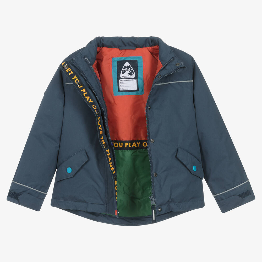 Frugi-Синяя куртка 2-в-1 для мальчиков | Childrensalon Outlet