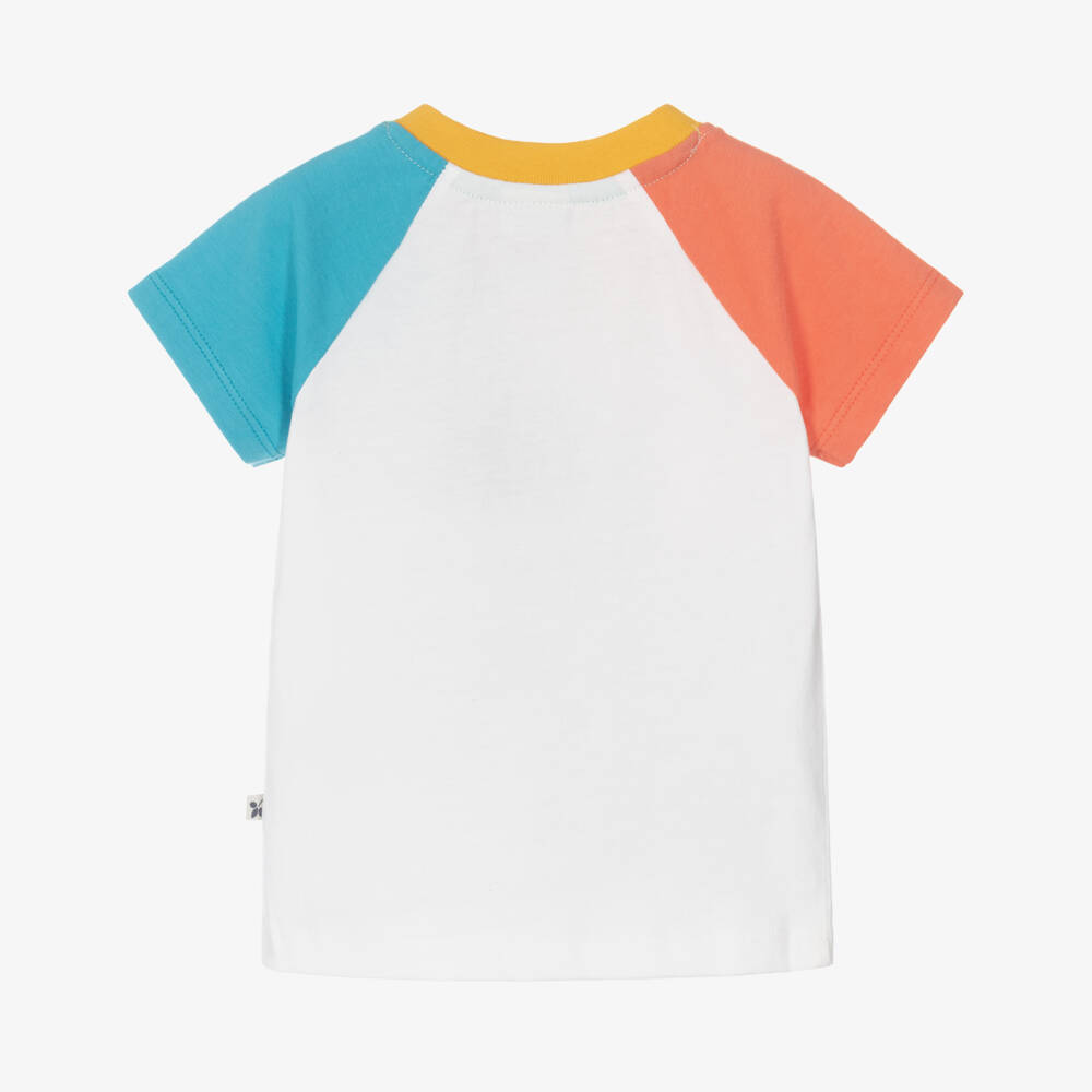 Frugi-تيشيرت صبياني من القطن العضوي بنقشة الخضروات | Childrensalon Outlet