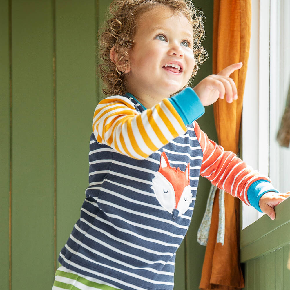 Boys fox pyjamas shop