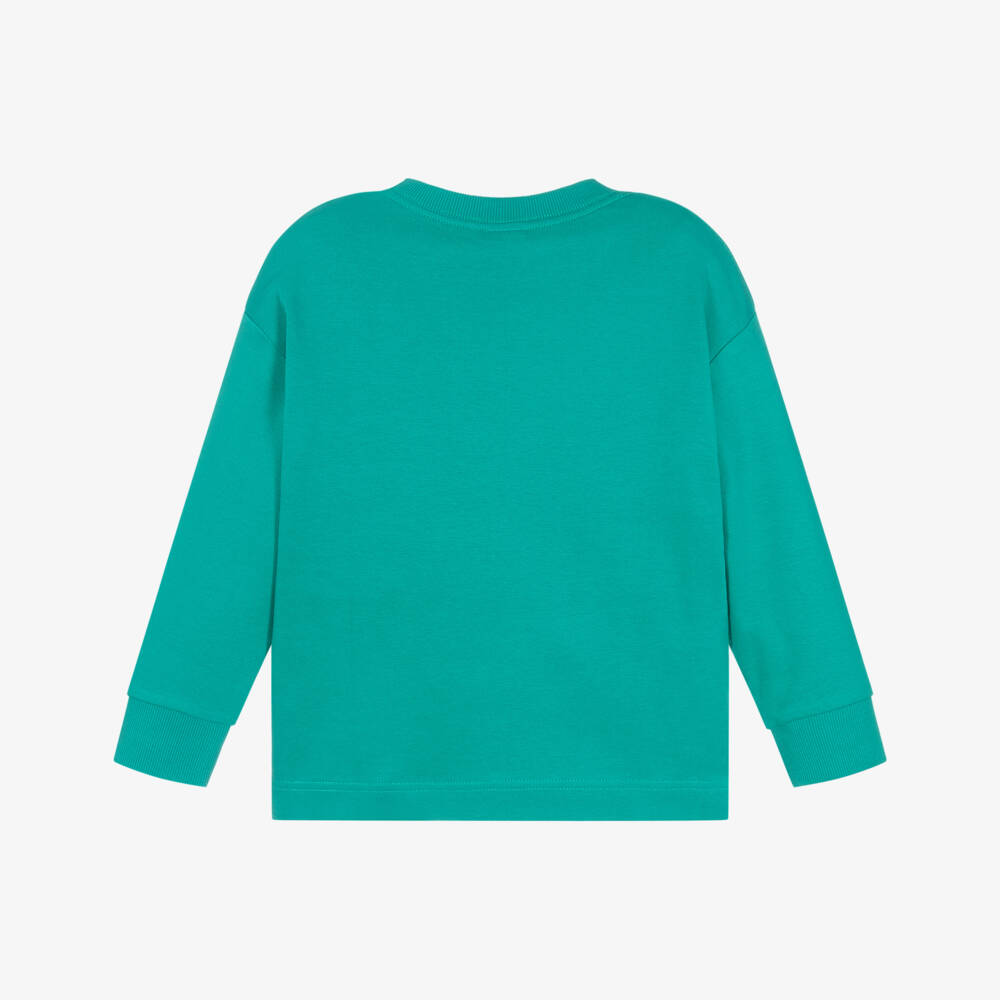 Frugi-Boys Vibrant Emerald Dino Top | Childrensalon Outlet