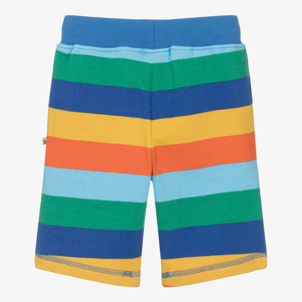 Frugi-Яркие полосатые хлопковые шорты для мальчиков | Childrensalon Outlet