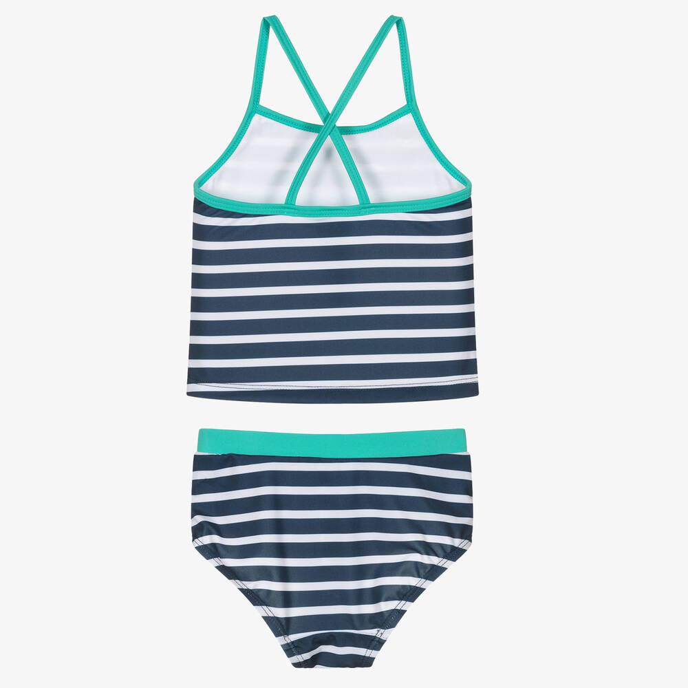 Frugi-Синее танкини в полоску (UPF50+) | Childrensalon Outlet