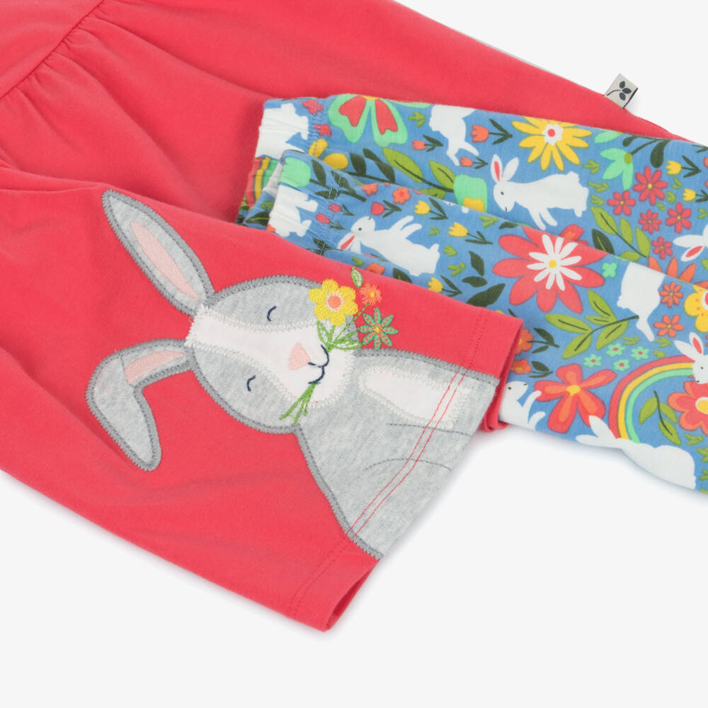 Frugi-Очаровательный розовый комплект леггинсов для девочек | Childrensalon Outlet