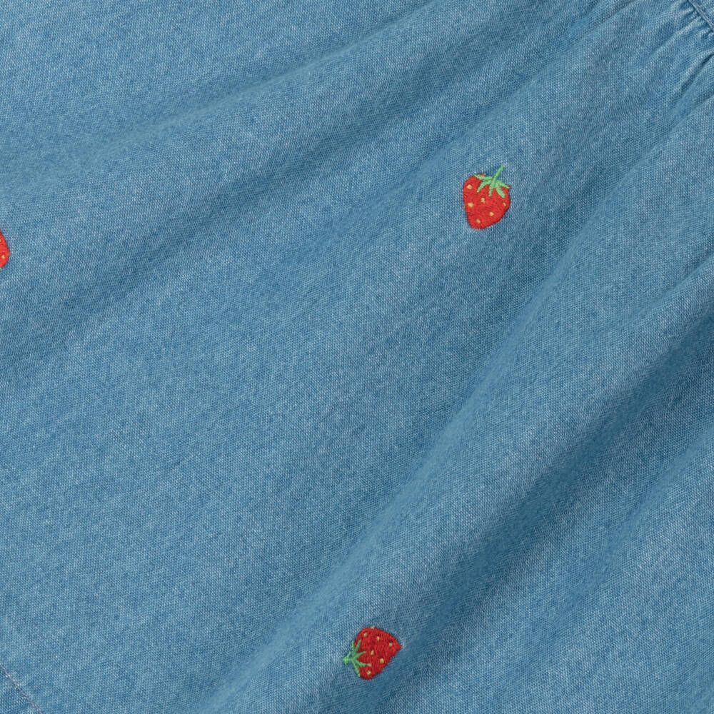 Frugi-Джинсовое удовольствие с клубникой для девочек | Childrensalon Outlet