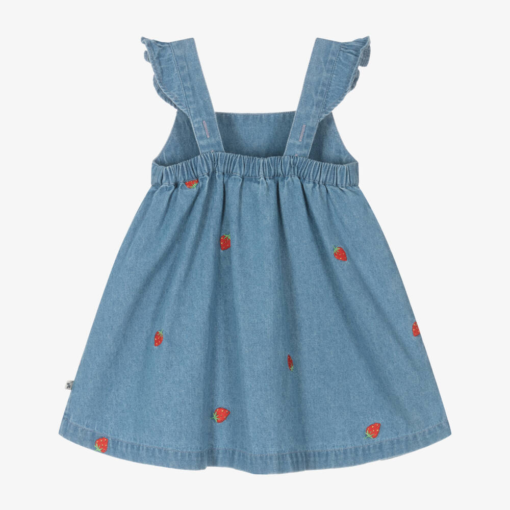 Frugi-Джинсовое удовольствие с клубникой для девочек | Childrensalon Outlet