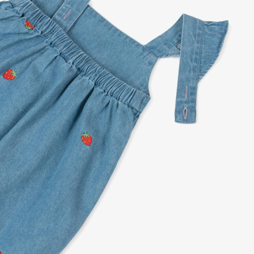 Frugi-Джинсовое удовольствие с клубникой для девочек | Childrensalon Outlet