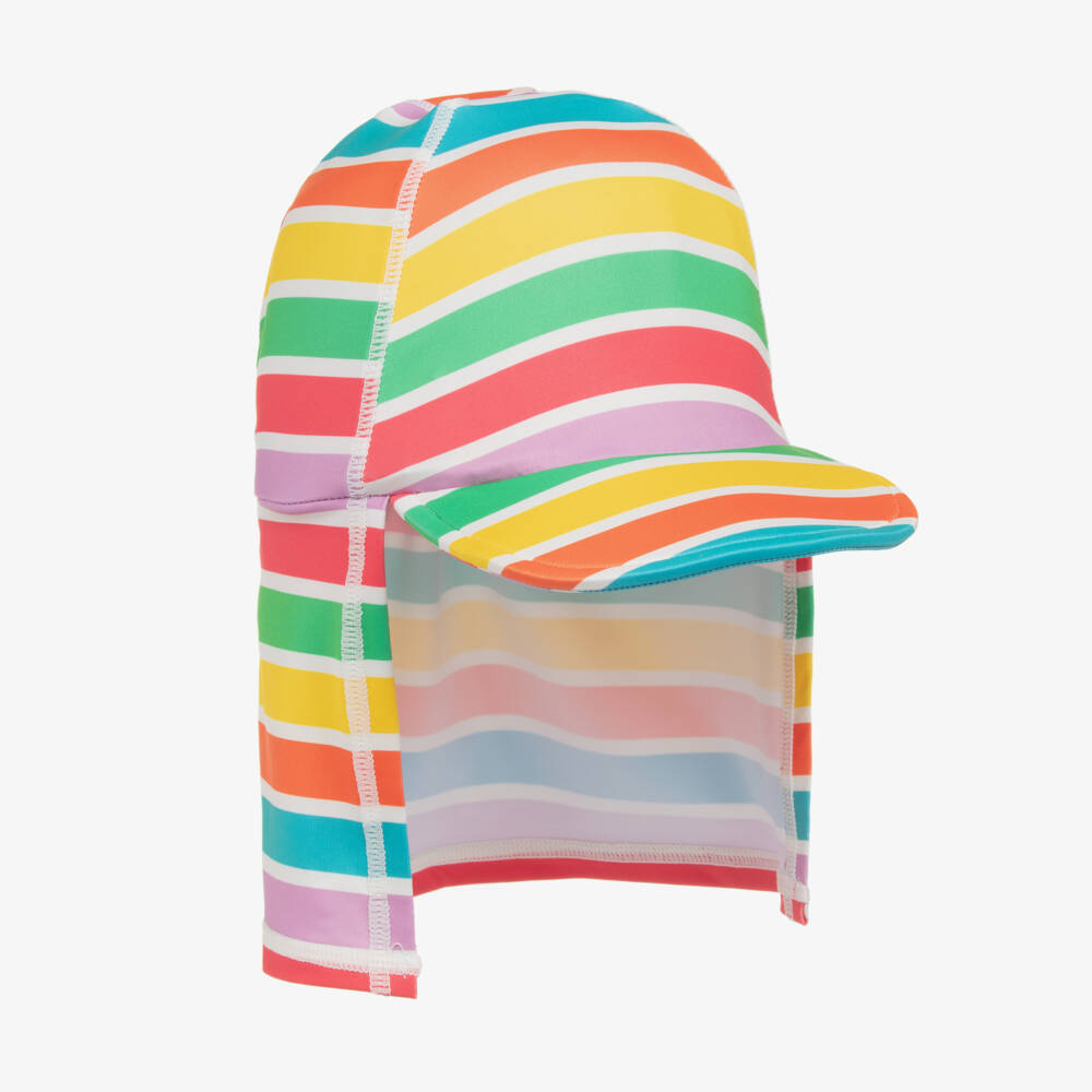 Frugi-Girls Green Sun Guard Hat | Childrensalon Outlet