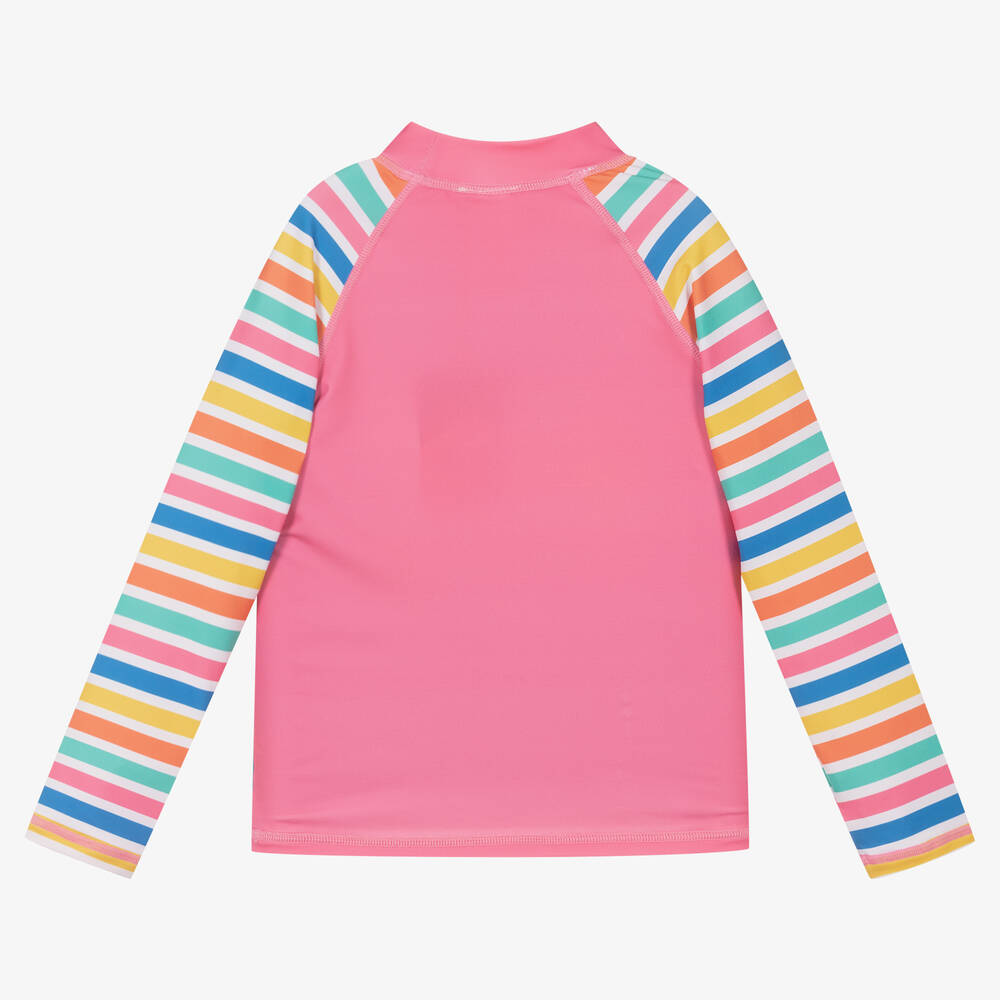 Frugi-Girls Multicolour Swim Top (UPF50+) | Childrensalon Outlet